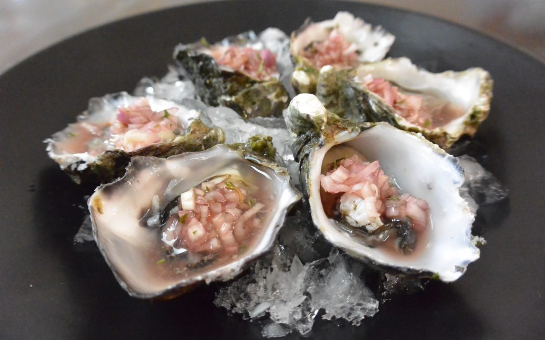 Oysters and Mignonette Dressing