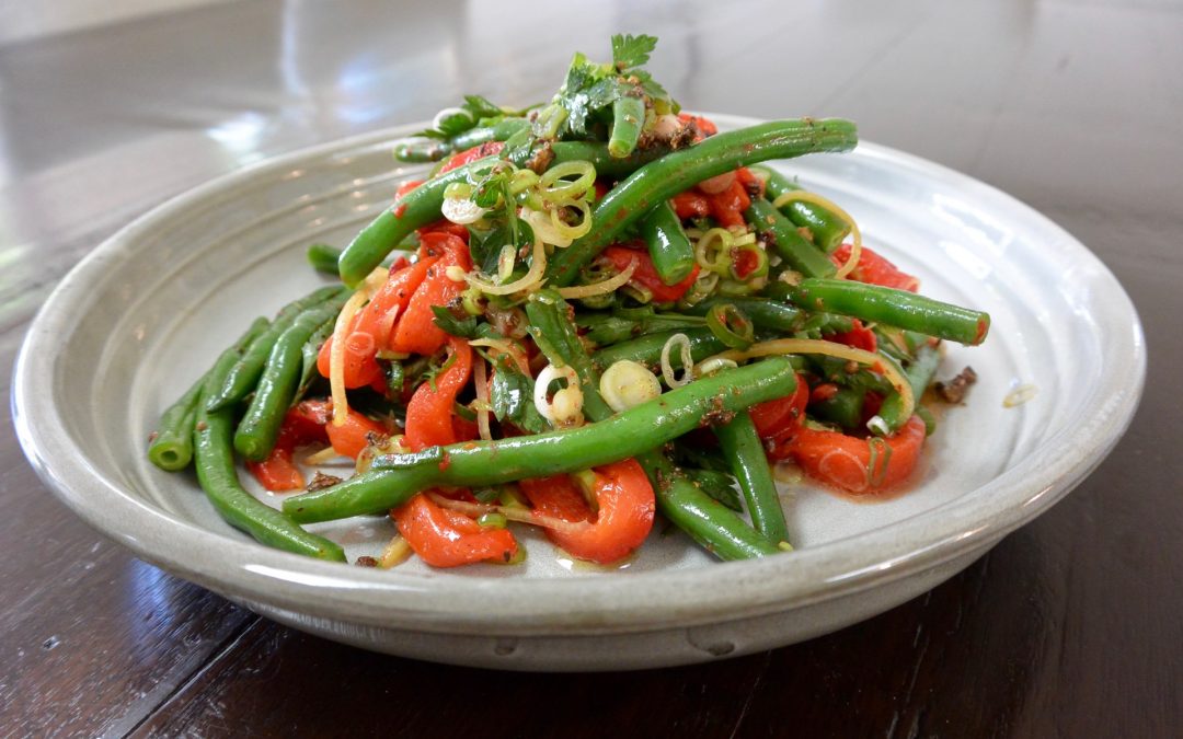 Warm Toasted Spice, Lemon and Green Bean Salad