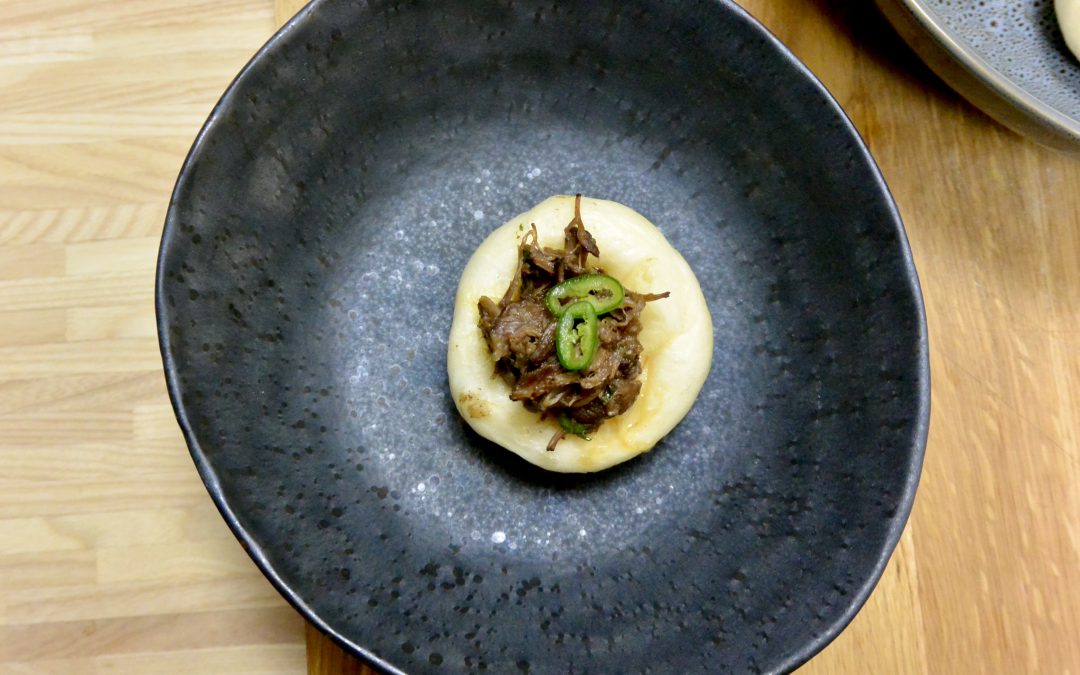 Masterstock Braised Oxtail and Steamed Bun