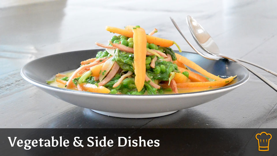 Cooking with Steam - Vegetable & Side Dishes Recipe Category